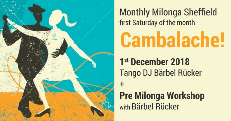 Milonga Cambalache with Tango DJ Bärbel Rücker