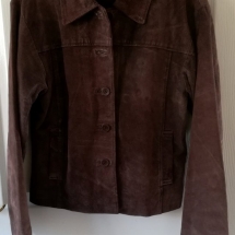 ZERO brown leather jacket