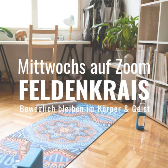 Mittwochs auf Zoom Feldenkrais